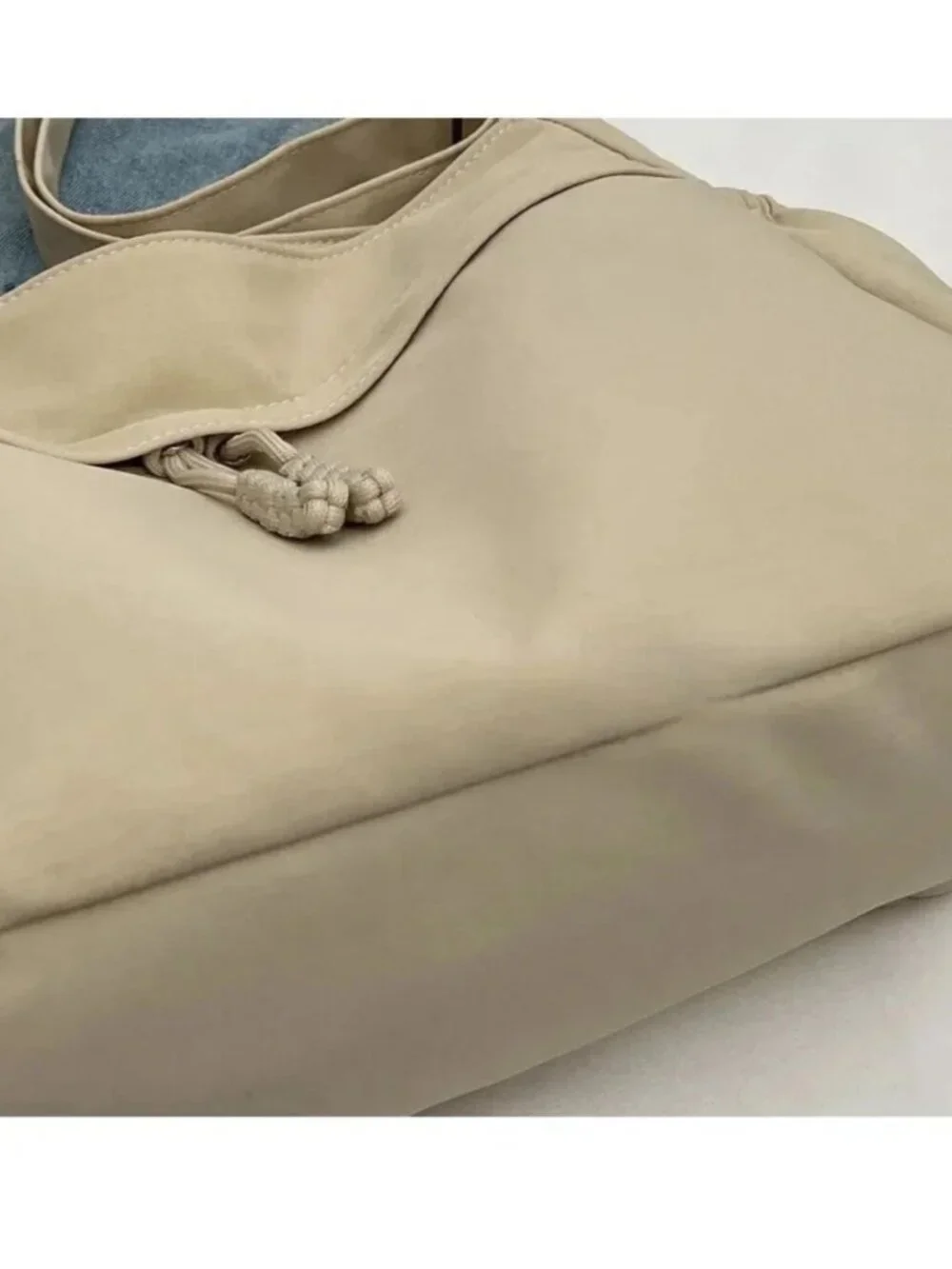 Large Capacity Retro Nylon Hobo  Tote Crossbody Shoulder Bag Lightweight beach